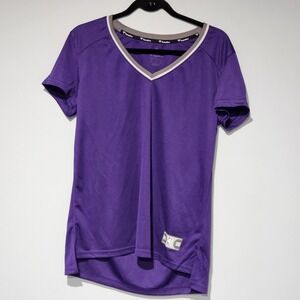 Fanatics NBA Women's Size‎ M FastBreak Road Jersey Blank Purple V Neck NWOT